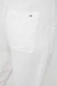 λευκό Λινό παντελόνι Tommy Hilfiger