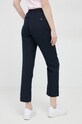 Ρούχα Λινό παντελόνι Tommy Hilfiger WW0WW37752.PPYX σκούρο μπλε