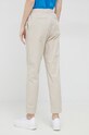 Odzież Tommy Hilfiger spodnie bawełniane WW0WW38730.PPYX beżowy