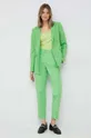 Tommy Hilfiger pantaloni in cotone verde