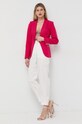 Marciano Guess pantaloni din amestec de in 3GGB07.9709Z bej SS23