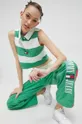 Tommy Jeans melegítőnadrág zöld