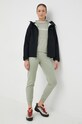 Columbia spodnie dresowe 2032911 zielony SS23