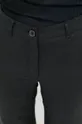 czarny Marella spodnie lniane
