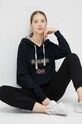 Napapijri pantaloni de trening din bumbac NP0A4H860411 negru SS23