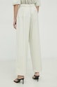 Îmbrăcăminte Samsoe Samsoe pantaloni Zuri F23100049 bej