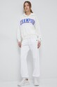 Champion pantaloni de trening 116052 alb SS23