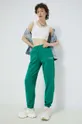 zielony Superdry spodnie dresowe Damski