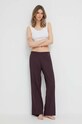 Odzież Calvin Klein Underwear spodnie piżamowe 000QS6850E.PPYX fioletowy