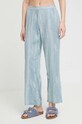 Calvin Klein Underwear spodnie piżamowe tkanina niebieski 000QS6850E.PPYX