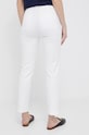 Odzież Lauren Ralph Lauren spodnie damskie z bawełną 200811955 biały