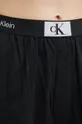 crna Pamučni donji dio pidžame Calvin Klein Underwear