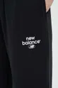 черен New Balance Granatowy bezrękawnik ze sztucznego kożuszka z blokami kolorów tylko w ASOS