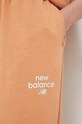 New Balance pantaloni de trening portocaliu WP31508SEI