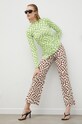 Résumé pantaloni 17110948 maro SS23