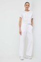 Spodnji del trenirke Dkny DP3P3203 bela SS23