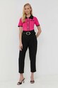Morgan spodnie PARIA.F.NOIR czarny SS23