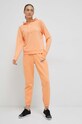 Under Armour spodnie dresowe 1377175.D pomarańczowy SS23