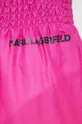 ροζ Βαμβακερό παντελόνι Karl Lagerfeld