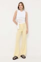 Брюки Patrizia Pepe 2P1486.A049 жёлтый SS23