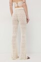 Odzież Patrizia Pepe spodnie 2P1521.K024B beżowy