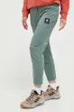 zielony Mammut spodnie outdoorowe Massone Light