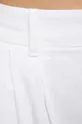 fehér Hollister Co. nadrág vászonkeverékből
