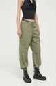 Hollister Co. pantaloni KI356.3018.330 verde SS23