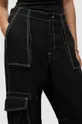 μαύρο Βαμβακερό παντελόνι AllSaints