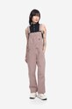 Carhartt WIP overalls Bib Overall Straight pink I030287