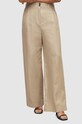 AllSaints spodnie PETRA TROUSER WT004Y beżowy SS23