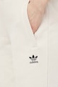 Памучен спортен панталон adidas Originals бежов IA6477