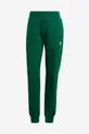 zielony adidas Originals spodnie dresowe bawełniane