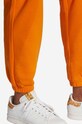 adidas Originals pantaloni de trening din bumbac IK7689 portocaliu