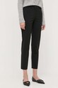 BOSS pantaloni de lana 50490051 negru AW24
