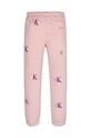 Otroški spodnji del trenirke Calvin Klein Jeans IG0IG01906.PPYX roza SS23