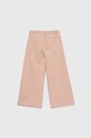 Calvin Klein Jeans spodnie dresowe dziecięce IG0IG01849.PPYX różowy SS23