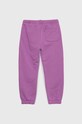 Calvin Klein Jeans spodnie dresowe dziecięce IG0IG01854.PPYX fioletowy SS23