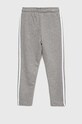 Adidas pantaloni de trening pentru copii G 3S IC6127 gri SS23