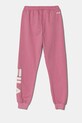 Детские спортивные штаны Fila трикотаж розовый FAT0110.G