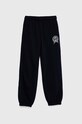 Tommy Hilfiger spodnie dresowe dziecięce dzianina granatowy KG0KG07066.PPYX