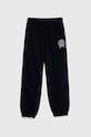 Detské tepláky Tommy Hilfiger pletenina tmavomodrá KG0KG07066.PPYX