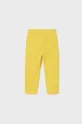 Mayoral pantoloni neonato/a giallo
