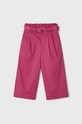 Dětské kalhoty Mayoral látka červená 3506.6E.MINI