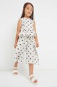 Дитячі штани Mayoral тканина бежевий 3507.6E.MINI
