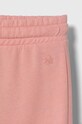 Dziewczynka United Colors of Benetton spodnie dresowe bawełniane dziecięce 3J68CF02H.G.SEASONAL różowy