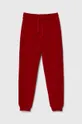 rosso United Colors of Benetton pantaloni tuta in cotone bambino/a Ragazze