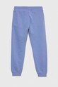 United Colors of Benetton spodnie dresowe bawełniane dziecięce 3J68CF02H.G.SEASONAL fioletowy AW23