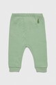 Хлопковые штаны для младенцев United Colors of Benetton хлопок зелёный 3J70MF258.W.SEASONAL