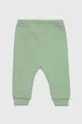 Detské bavlnené nohavičky United Colors of Benetton zelená